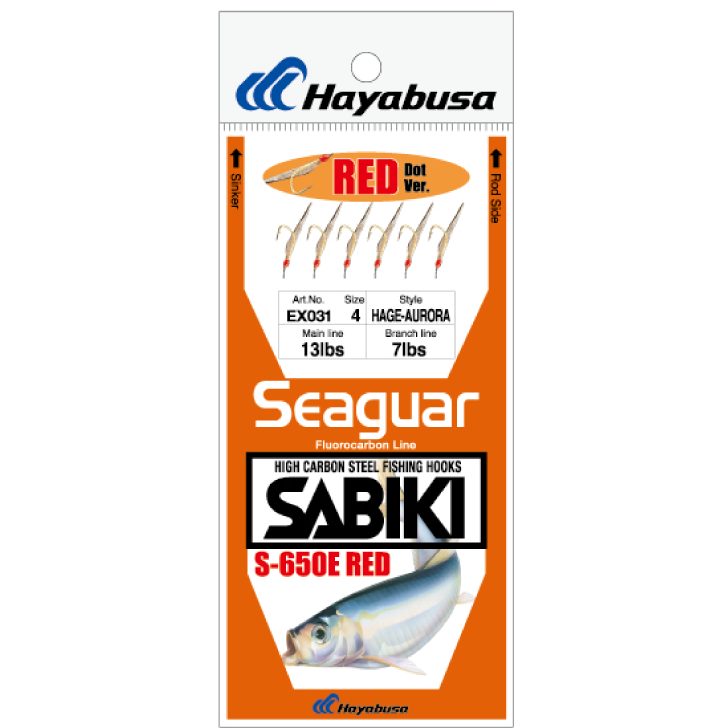 Seaguar HAGE-AURORA R Dot 6Hooks