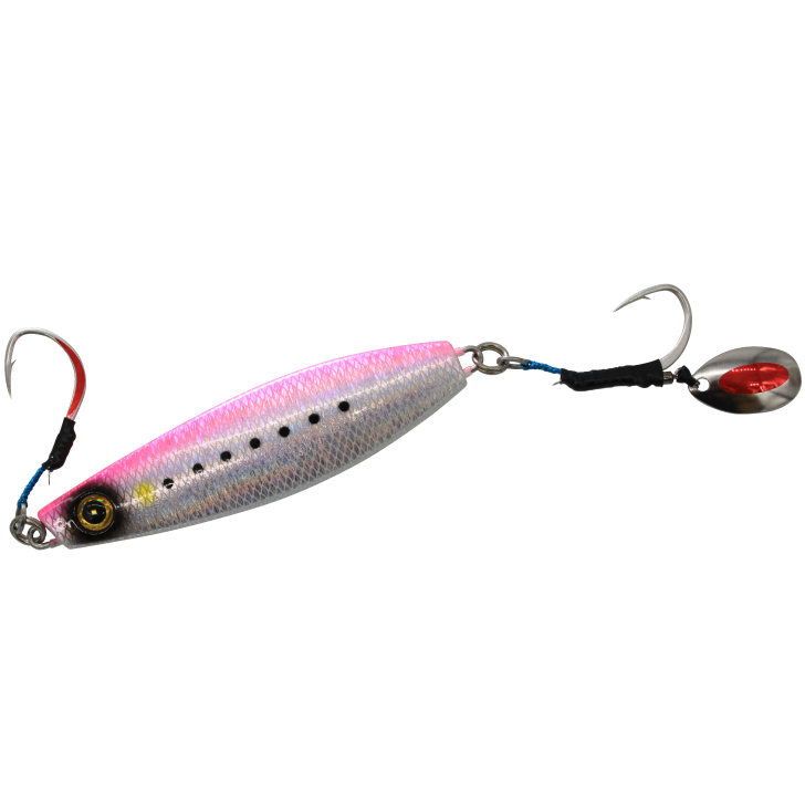 2.Real Scale Pink Sardine Mesh Glow