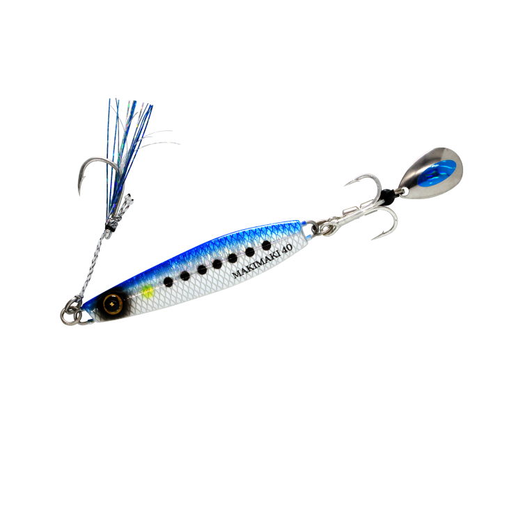 12.Real Scale Blue Sardine Mesh Glow