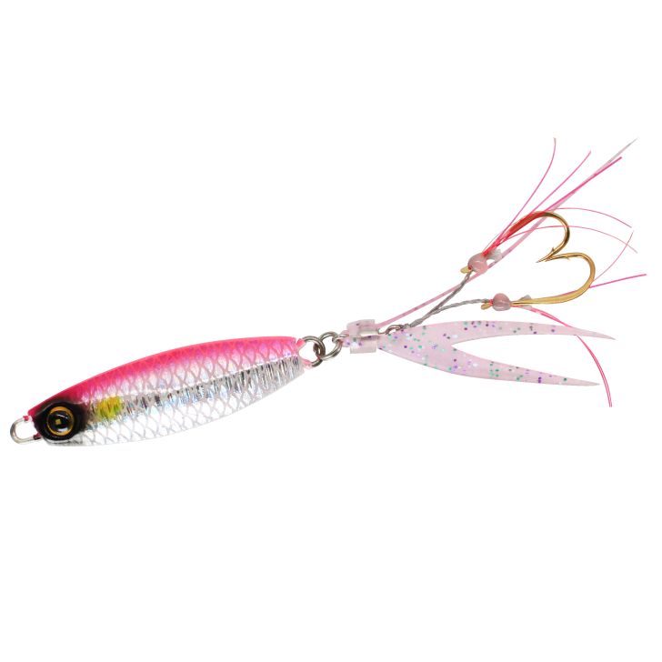 2.Real Scale Pink Sardine Mesh Glow/ Fluorescent Pink