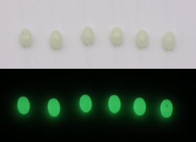 ●Glow beads
