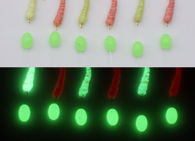 ●Glow beads