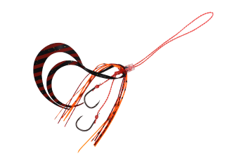 EX417  FREE SLIDE BULKY CURLY DOUBLE HOOK SET