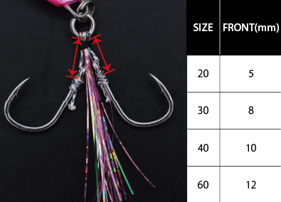 ●ASSIST hook Length						