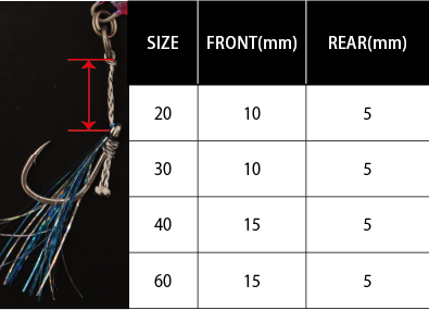 ●ASSIST hook Length	