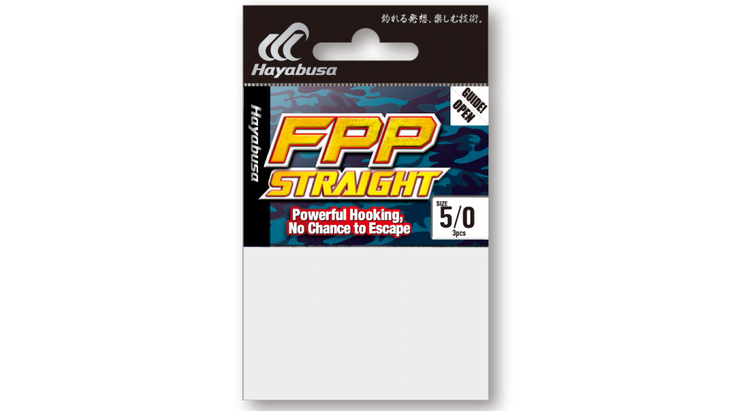 Hayabusa FPPHD Straight Shank Worm Hook Heavy Duty (6/0)